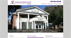 Desktop Screenshot of havenhousestl.org